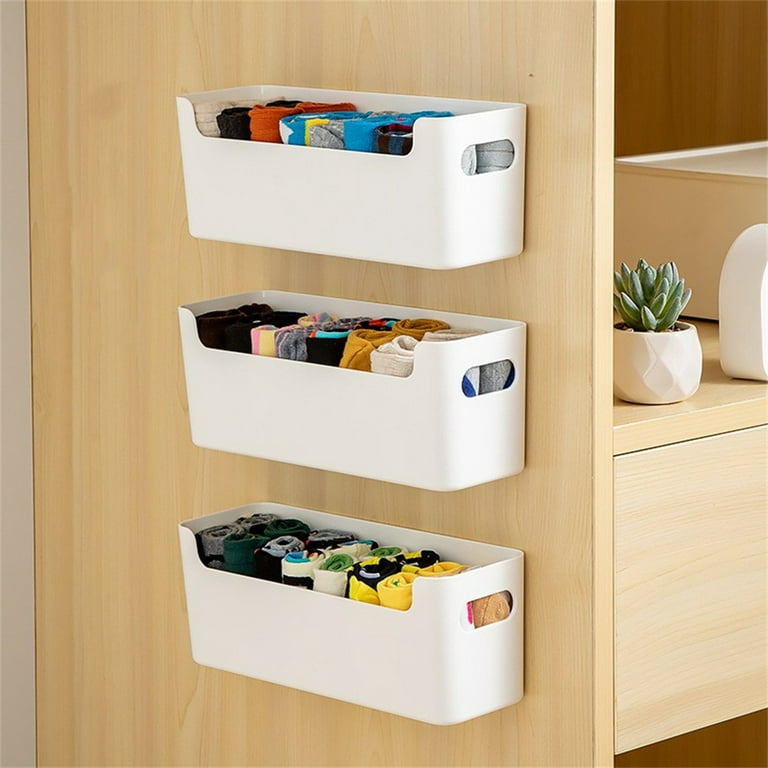 Closet Basket Storage Shelf Cabinet Rack Organizer Kitchen Holder