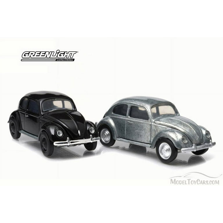 1938-1953 Volkswagen Split Window Beetle 2-Car Set, Greenlight