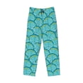thumbnail image 4 of Xecao Beautiful Seashells Men's Straight Lounge Pajama Pants: The Ultimate in Comfortable Sleepwear, 4 of 9