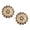 Black, variant on Efulgenz Indian Bollywood Designer Gold Tone Traditional CZ Stud Earrings Jewelry for Women