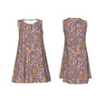 thumbnail image 7 of KLL Daisies Flowers Pattern Womens Summer Dresses 2025,Loose Round Neck Sleeveless Sundresses Tank Dresses with Pockets, 7 of 7