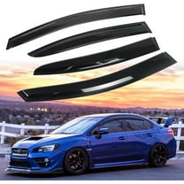 waltyotur 4-Pack Side Window Visor Vent Shade Rain Guard Deflectors Replacement for 2015-2019 WRX STI Sedan 4-Door
