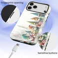 thumbnail image 3 of Case for iPhone 17 Pro, Christmas Little People Design Hybrid Dual Protection Soft TPU Hard PC Shockproof Anti Scratch Cover Men Women Stylish Protective Phone Case, 3 of 7