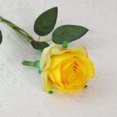 thumbnail image 3 of Ramo de flores artificiales de 50 cm, rosa de terciopelo rojo falsa para decoración de mesa de boda, hogar, regalo de Navidad y San Valentín, 3 of 5