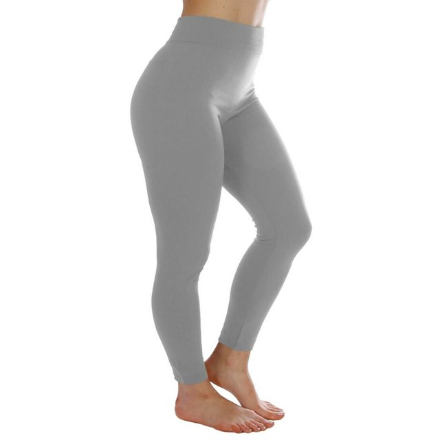 GuliriFei Women Winter Thick Warm Yoga Leggings
