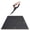 Black, variant on GXMMAT Large Yoga Mat 6'*6'(7mm), Extra Thick Comfortable Workout Mats for Home Gym, Non-Slip Barefoot Wide Exercise Mat, Black