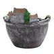 thumbnail image 3 of Suculento Pot Bonsai Container Multifunción para Micro Paisaje (plata), 3 of 9