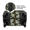 thumbnail image 4 of Xecao Skull with Dollar print Elastic Luggage Cover, with double-sided print , is perfect for travel, business, and daily use, 4 of 9