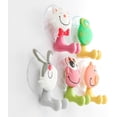 thumbnail image 4 of 5 Animales Cute Kid Cartoon Cepillo de dientes Agarre Cepillo de dientes antibacteriano Ventosa Cubierta Titular oso de fresa Hogar, 4 of 6