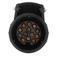 thumbnail image 2 of 12V 13 Pin Plastic Trailer Plug Connector Adapter for Caravan Towbar, 2 of 3