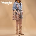 thumbnail image 7 of Wrangler Aztec Tote Bag for Women Boho Shoulder Purses and Handbags, Aztec Tan, 7 of 7