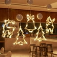 thumbnail image 4 of Secret Scope Christmas Window Lights - LED Suction Cup Decor (Snowman, Tree, Bell, Star), for Home & Store Display, 4 of 16