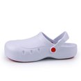 thumbnail image 2 of KANG Men And Women Work Shoes Non Slip Chef Shoes Work Clogs For Restaurant Oil Kitchen Shoes White 37, 2 of 9