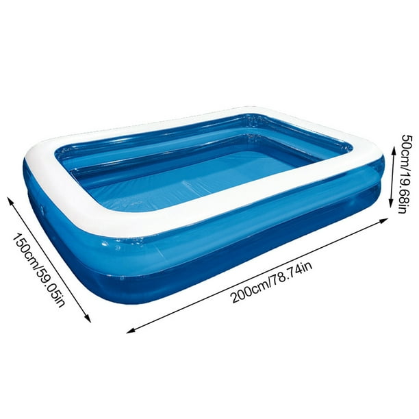 Ma Baby 200cm Family Swimming Pool Garden Outdoor Inflatable Kids Paddling Pools Walmart Com Walmart Com