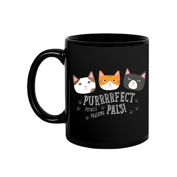 Purrrrfect Pals! Totally Pawsome Mug  -Image by Shutterstock,