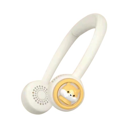 

Cglfd Creative Portable Double Head Outdoor Hanging Neck-Fan Sports Usb Charging Mini Fan