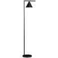 thumbnail image 2 of HOMCOM Modern Floor Lamps for Living Room Lighting, Adjustable Standing Lamp for Bedroom Lighting, Black, 2 of 9
