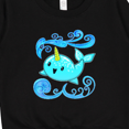 thumbnail image 3 of Inktastic Cute and Playful Narwhal Toddler Sweatshirt, 3 of 4