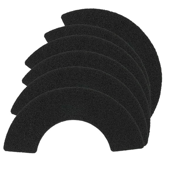 Qzbhct 6 Pack Litter Box Filters for LR4 Models LR 4, Pets Boxes Replacement Carbon Odor Filters