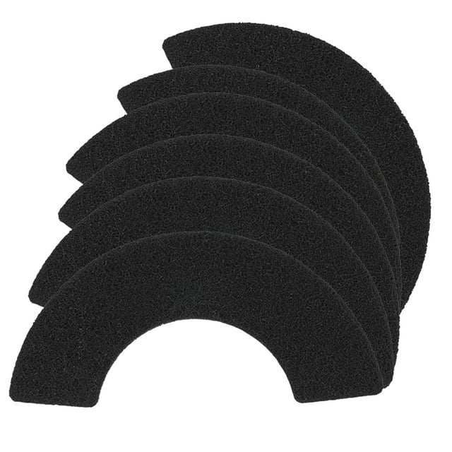 Qzbhct 6 Pack Litter Box Filters for LR4 Models LR 4, Pets Boxes Replacement Carbon Odor Filters
