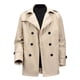 thumbnail image 3 of Ceisia Men's casual solid color button-down coat pocket long sleeve Gift outerwear, 3 of 5