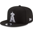 thumbnail image 1 of Sombrero New Era MLB 9Fifty Los Angeles Angels negro blanco, 1 of 6