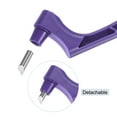 thumbnail image 4 of Uxcell Craft Cutting Tools, 360 Degree Rotating Cutter with 30 45 Degree Tip, Purple, 4 of 5