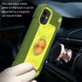 thumbnail image 6 of Protective Defender Case for iPhone 11 Pro Max 6.5" 2019, Allytech Drop Protection Car Mount Ring Kickstand Hard PC and Silicone Shockproof Cover with Tempered Glass Screen Protector[1 PCS], Avocado, 6 of 6