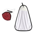 thumbnail image 2 of Red Bats Halloween Hand Towel Quick Drying Home Storage Kitchen Towel Hooks Dish Cloths, 2 of 6