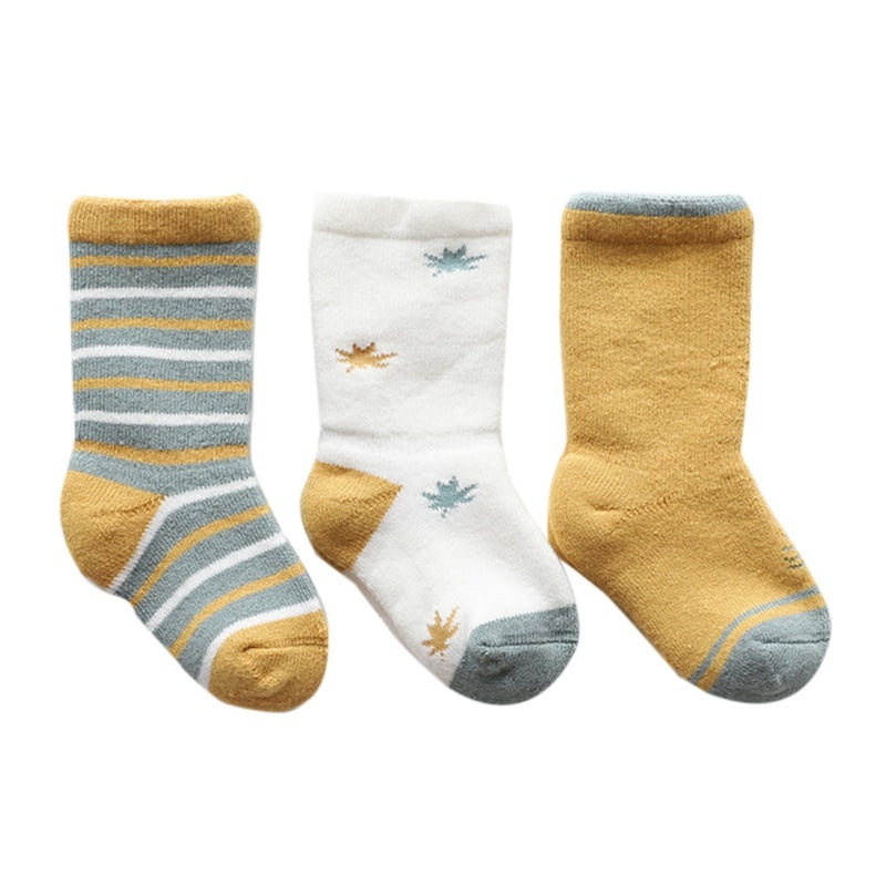 Wisremt - 3 Pairs/lot Baby Socks 0-5T Autumn Toddler Socks for Girls ...