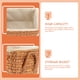 thumbnail image 5 of ColoMX Canasta de almacenamiento tejida conveniente Cesta de ropa sucia Cesta de almacenamiento Diario, 5 of 8