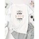 thumbnail image 2 of Women's Black Casual Short Sleeve T-Shirt with Festive Holiday Graphic Print - Comfortable Summer Top Featuring "Porque Lo Digo Yo Punto" Design in White Lettering, Perfect for Christmas or Casual At, 2 of 6