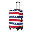 thumbnail image 2 of Balery American Patriotic Stars And Stripes Luggage Cover Protector, Scratch And Dirt Resistant, Fits 18-32 Inch Luggage - X-Large, 2 of 9