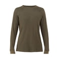 thumbnail image 4 of No Boundaries Men's & Big Men's Thermal Shirt with Raglan Sleeves, 3-Pack, Sizes XS-5XL, 4 of 8