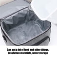 thumbnail image 2 of Sonducket Bolsa de almuerzo portátil Camping Picnic Refrigerador aislado de gran capacidad Comida Bebida Botella de leche Bolsa Cierre de Kits de desorden para acampar, 2 of 6