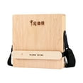 thumbnail image 1 of Cajón de madera, tambor plano de mano 3 en 1, instrumento de percusión con, 1 of 8