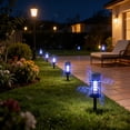 thumbnail image 4 of Lámpara solar antimosquitos: repelente de insectos para exteriores y lámpara de jardín 2 en 1 con control de dos modos, luz decorativa resistente a la intemperie para caminos de jardín., 4 of 6