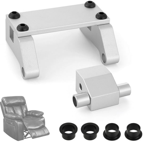 La Z Boy Recliner Replacement Parts Heavy Duty Aluminum Alloy Drive Toggle Clevis Mount with 4 Bushings for Lazy Boy Power Rocker Recliners