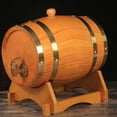 thumbnail image 2 of Oak , 1.5 L / 3 L Oak Storage Built-in Foil Liner to Store Your Own Whiskey, Beer, Wine, , ,C, 2 of 6