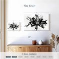 thumbnail image 4 of Elephant Stock Alchemy Wall Art - Horizontal Canvas Wall Art - Living Room Wall Decor - Abstract Canvas - Black And White Decor By Ben Heine - 12" x 8", 4 of 8
