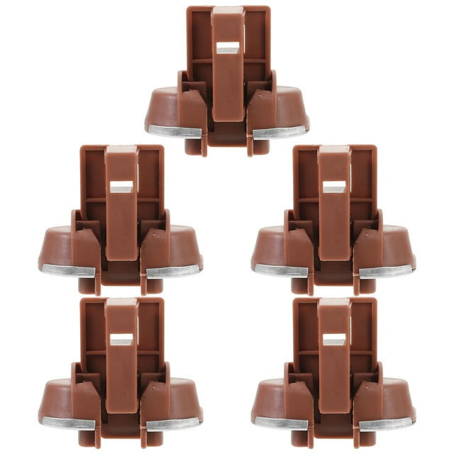 5 Sets Dresser Drawer Slides Stoppers Undermount Drawer Slides Stopper Drawer Slides Parts
