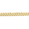 thumbnail image 3 of 14K Yellow Gold chain Curb 24 in 9.5 mm 9.5mm Flat Beveled, 3 of 5