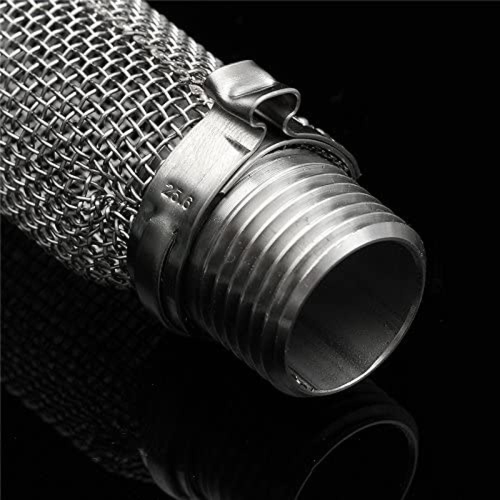 12 Inch 6/12 Inch Stainless Steel Kettle Tube Bazooka Screen Spigot Pot Filter Boil with Connector for Home Brewing 