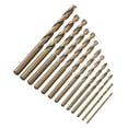 thumbnail image 2 of High Speed Steel Cobalt Drill Bit Set for Stainless Steel and Die Steel, 2 of 12