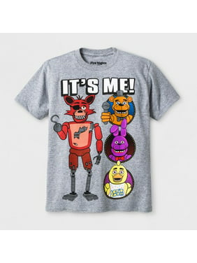 Five Nights At Freddy S Boys Shirts Tops Walmart Com - five nights at freddy's t shirt roblox