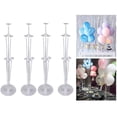 thumbnail image 1 of Kit de soporte para globos de fiesta de 4 piezas / kit de globos de fiesta accesorios de decoración de fiesta aniversario de globos para cumpleaños, bodas y fiestas de graduación, 1 of 5