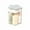 Gray, variant on Nilvkv 5 in 1 Spice Container and Pepper Shaker Transparent Seasoning Shaker Can Filter Lumps Spice Jars for Home Restaurant Kitchen Cooking Steak BBQ