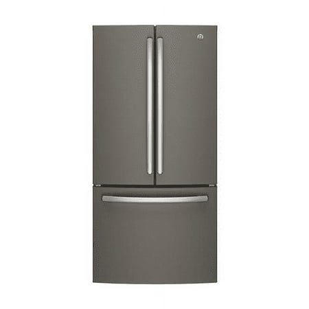 GE GWE19JMLES 18.6 Cu. Ft. Freestanding Counter Depth French Door Refrigerator