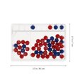 thumbnail image 2 of EeaseCA 1 Set Colorful Balls Number Table Tennis Ball Plastic Lottery Game Balls Toy, 2 of 7