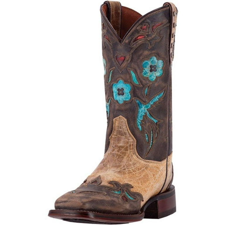 Dan Post Western Boot Womens CC Bluebird Orthotic BST Beige DP3948